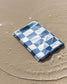 Blue Checked Sand Free Towel