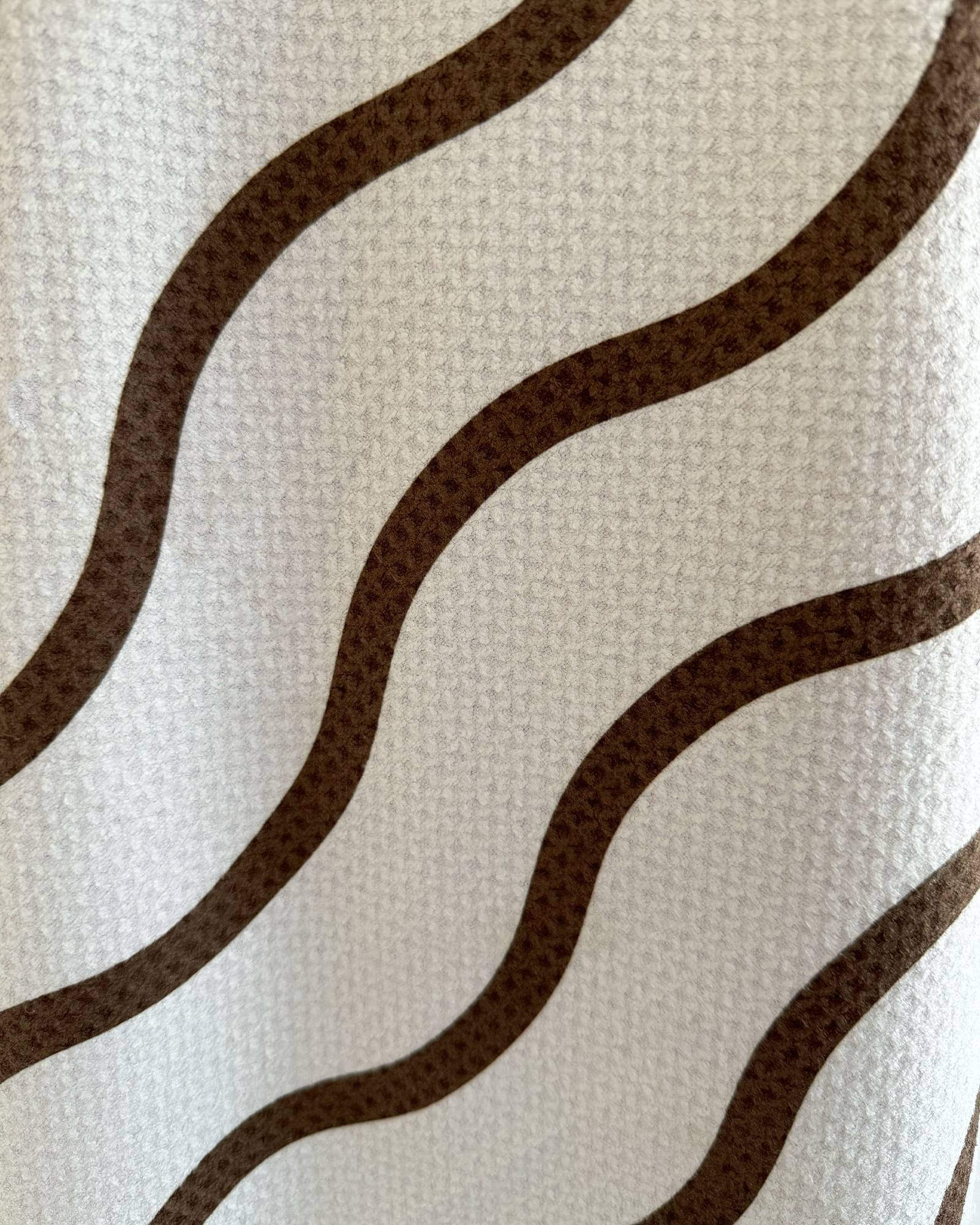 Beige and Chocolate Sand Free Towel