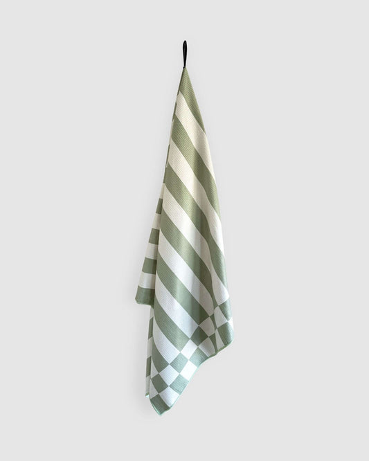 Sage Green Sand Free Beach Towel