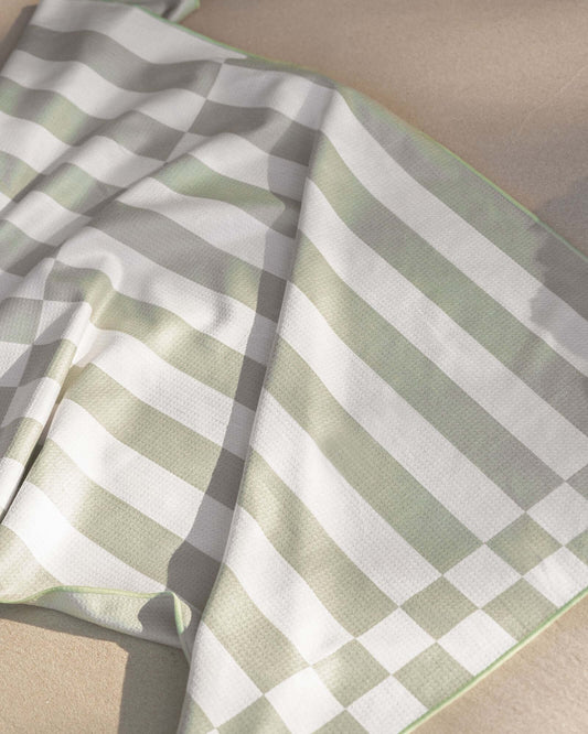 Sage Green Sand Free Beach Towel